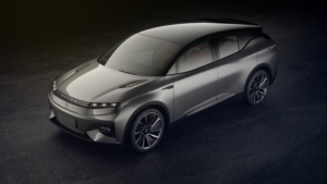 Byton zeigte sein Concept Car mit elektrischem Antrieb zur CES zum ersten Mal der Öffentlichkeit