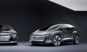 Audis Studie AI:ME gibt Ausblicke auf ein Fahrzeug für den urbanen Lebensraum