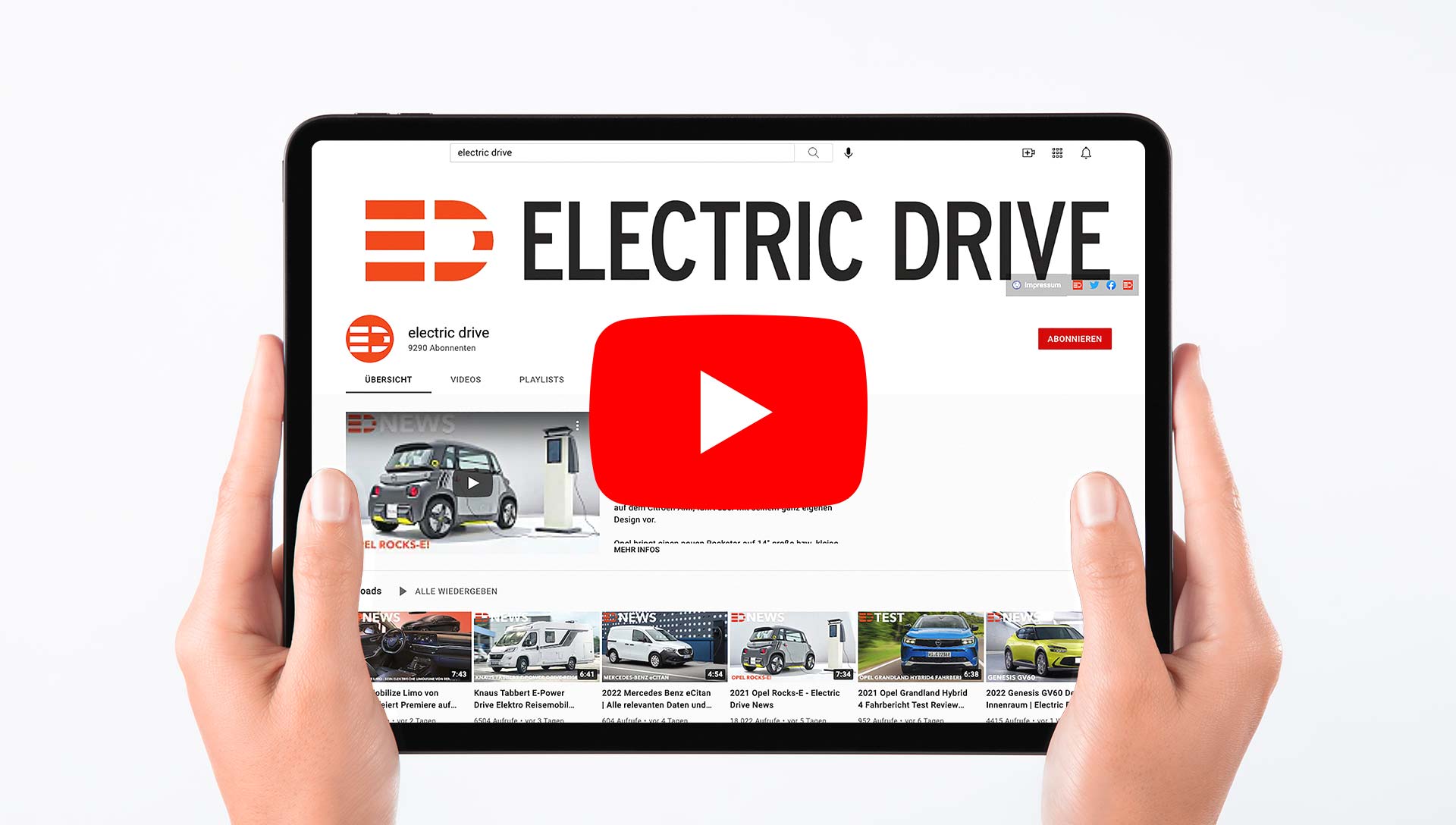 Electric Drive bei YouTube