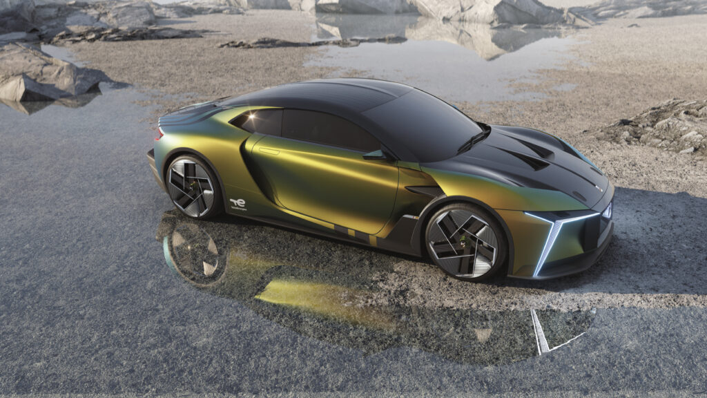 Der DS E-Tense Performance gibt einen Ausblick auf das neue Markendesign von DS Automobiles